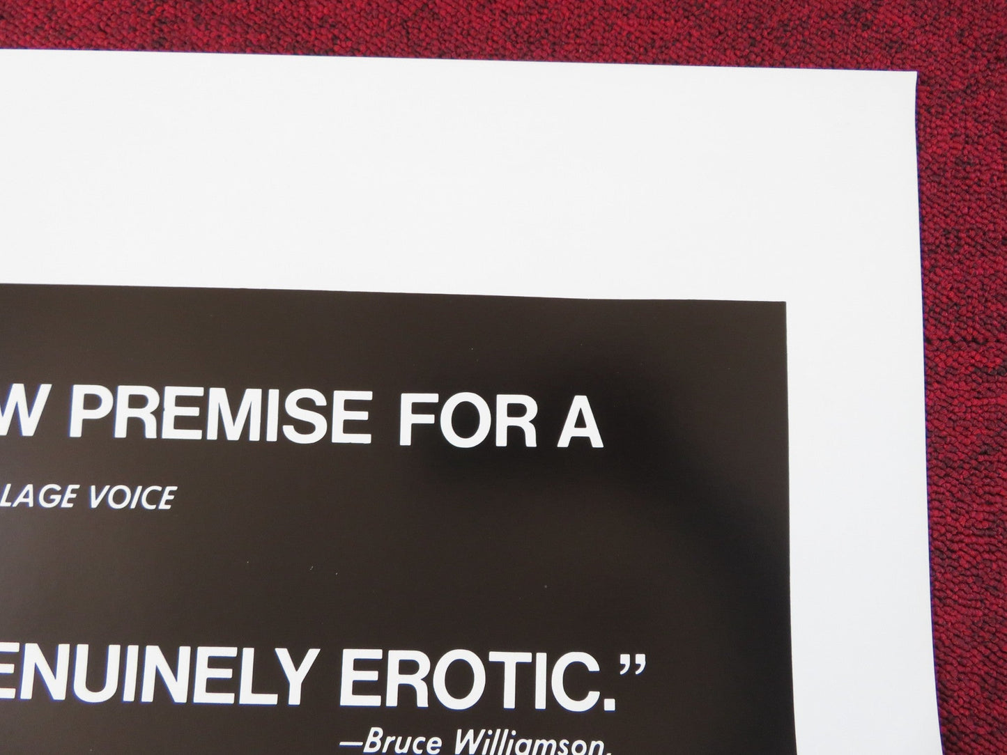 PUSSY TALK US TRI FOLDED ONE SHEET ROLLED POSTER PENELOPE LAMOUR 1975 Rendezvous Cinema Movie posters