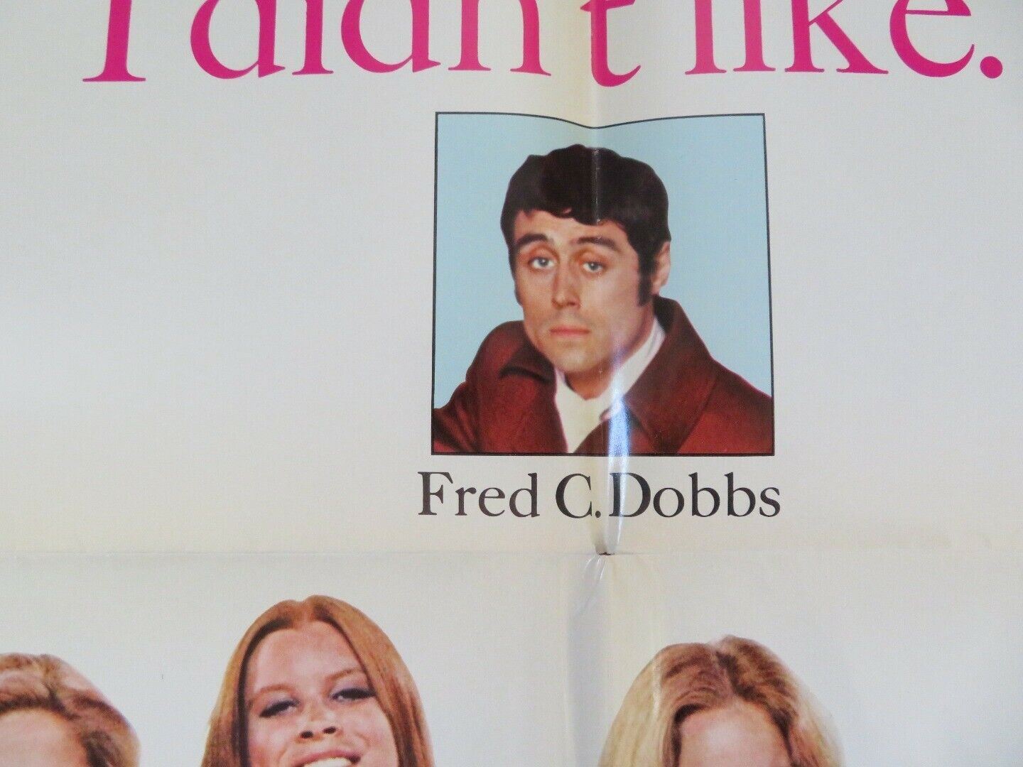 PUSSYCAT PUSSYCAT I LOVE YOU FOLDED US ONE SHEET POSTER IAN MCSHANE 1970 Movie posters