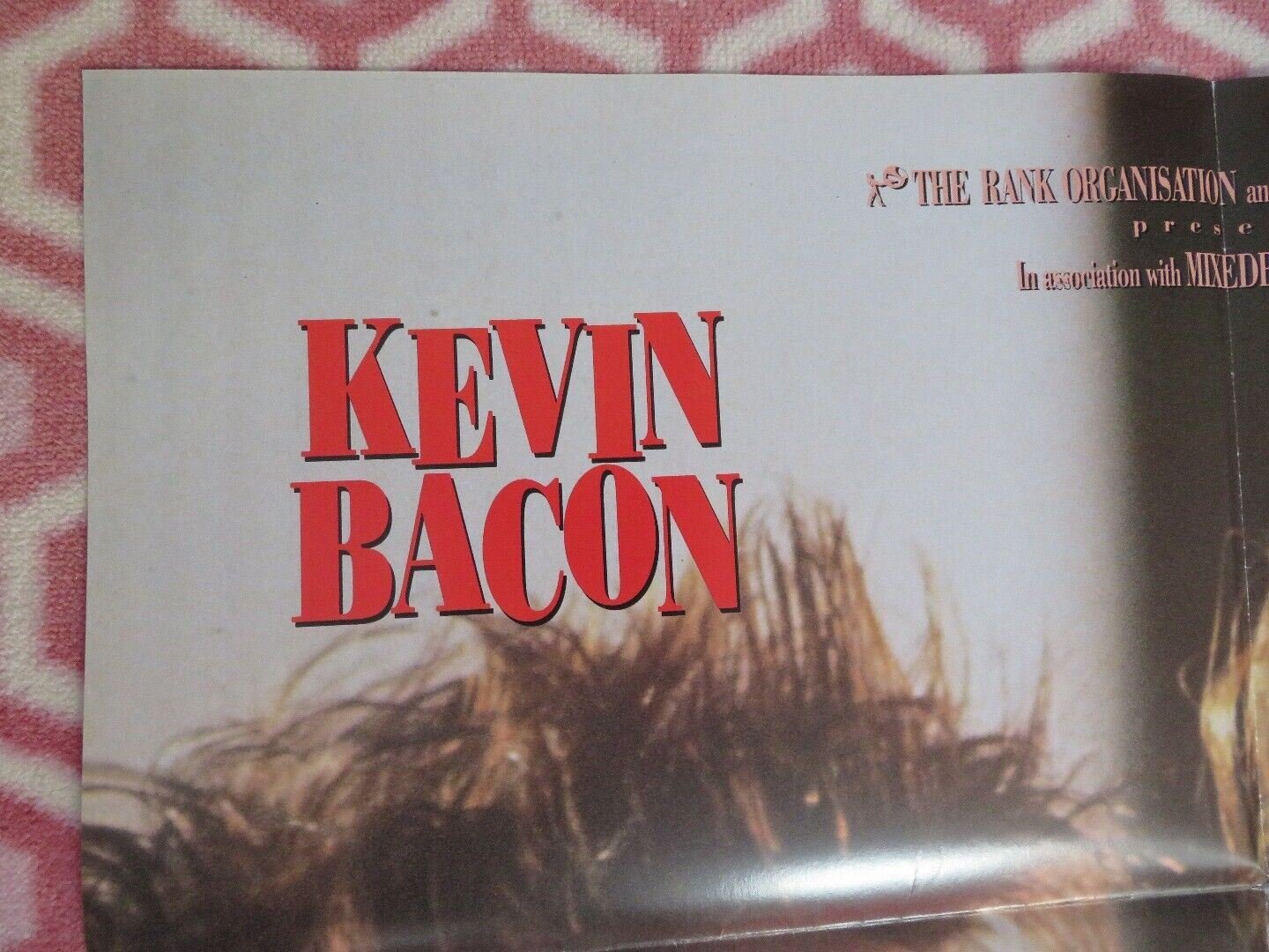 PYRATES FOLDED US ONE SHEET POSTER KEVIN BACON KYRA SEDGWICK 1991 Movie posters