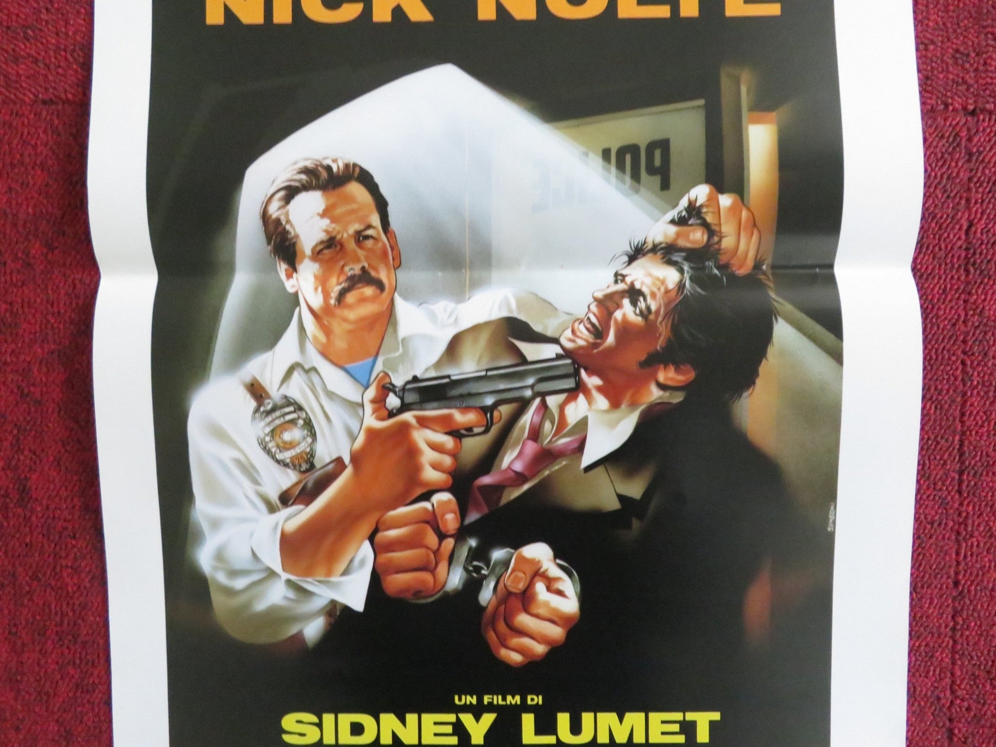 Q&A ITALIAN LOCANDINA POSTER NICK NOLTE TIMOTHY HUTTON 1990 Rendezvous Cinema Movie posters