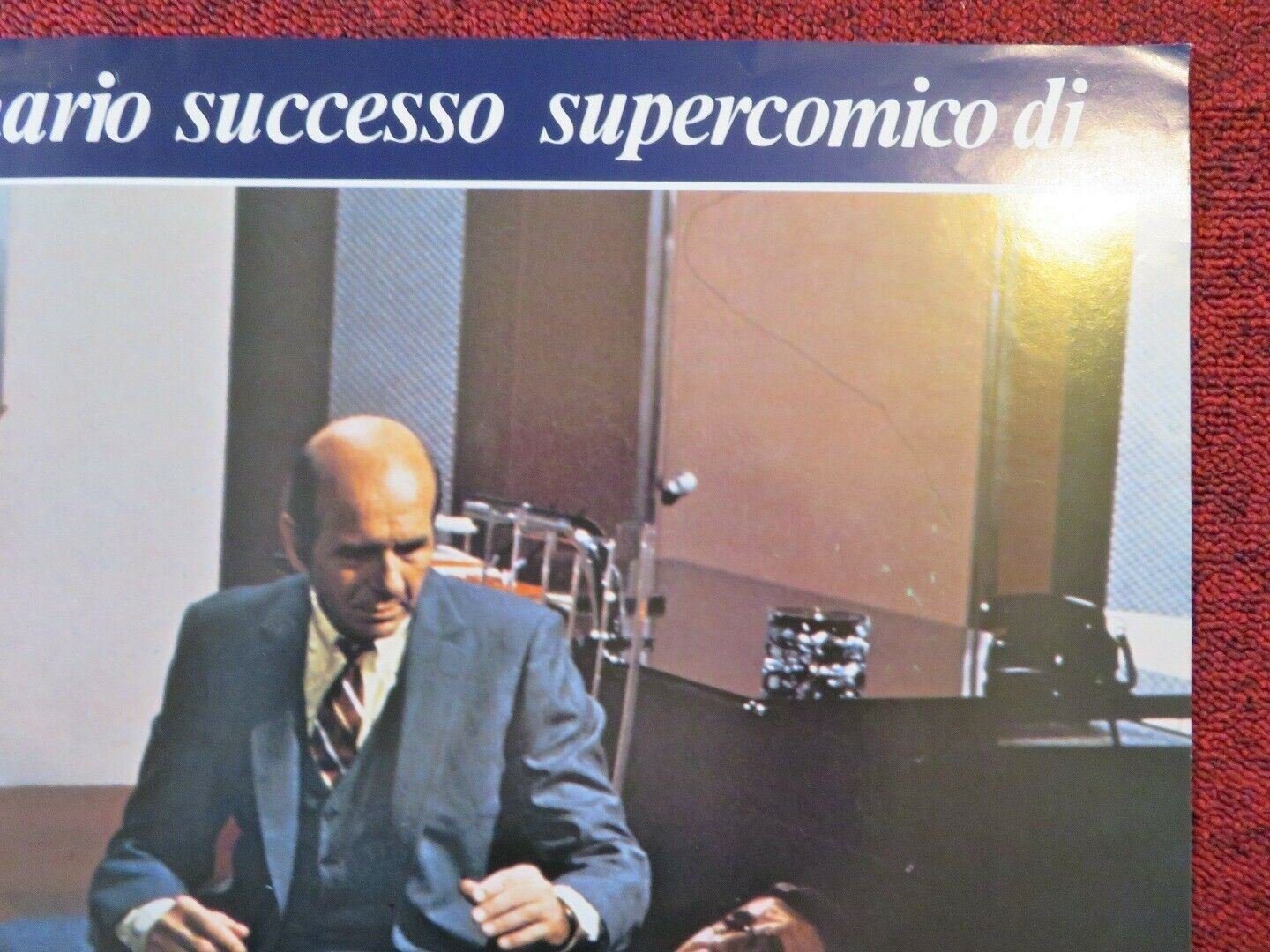 QUA LA MANO PICCHIATELLO / SMORGASBORD - A ITALIAN FOTOBUSTA POSTER JERRY LEWIS - Rendezvous Cinema