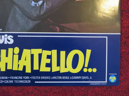 QUA LA MANO PICCHIATELLO / SMORGASBORD - A ITALIAN FOTOBUSTA POSTER JERRY LEWIS - Rendezvous Cinema