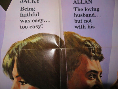 QUADRANGLE / SECRETS US ONE SHEET POSTER JACQUELINE BISSET ROBERT POWELL 1975 Movie posters