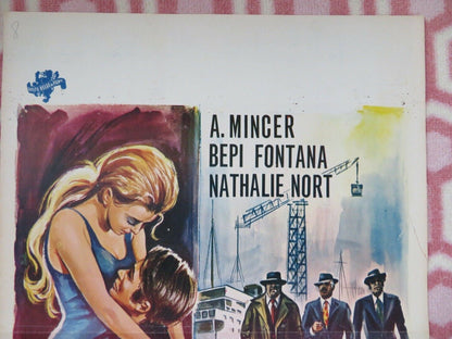 QUAI DU DESIR / Port of Desire BELGIUM (21"x14") POSTER A. MINCER B FONTANA '69 Movie posters