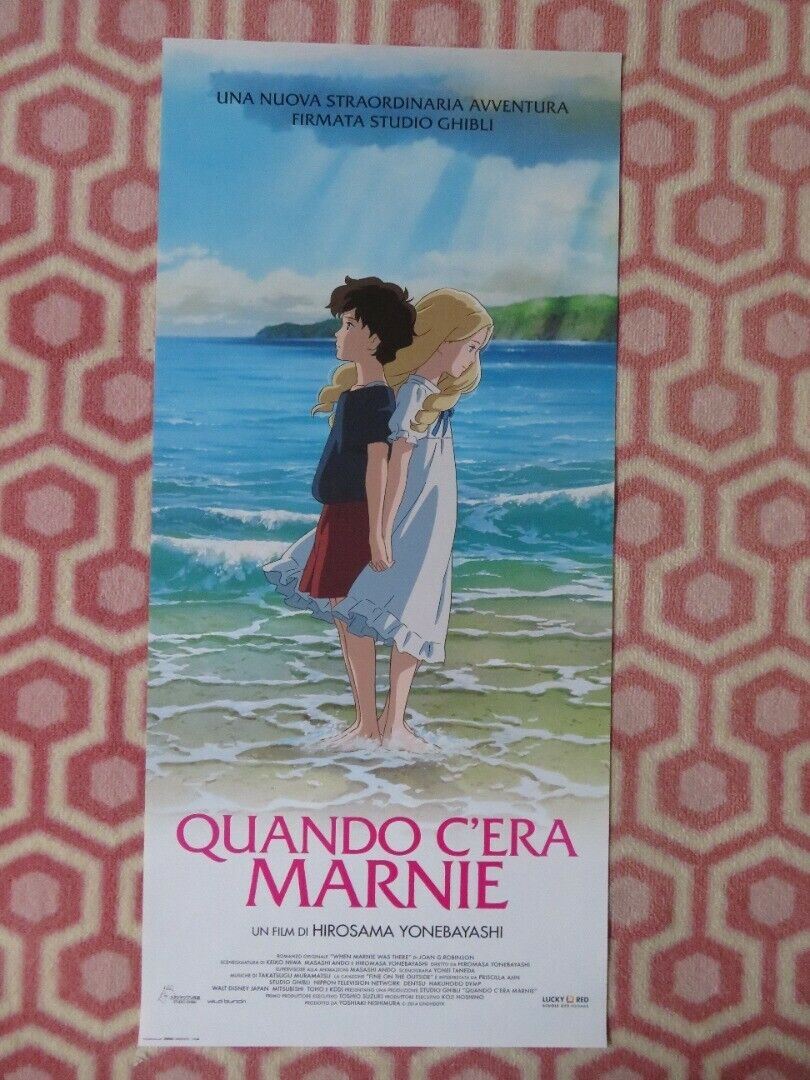 QUANDO C'ERA MARNIE ITALIAN LOCANDINA (26.5"x12.5") POSTER 2014 Movie posters