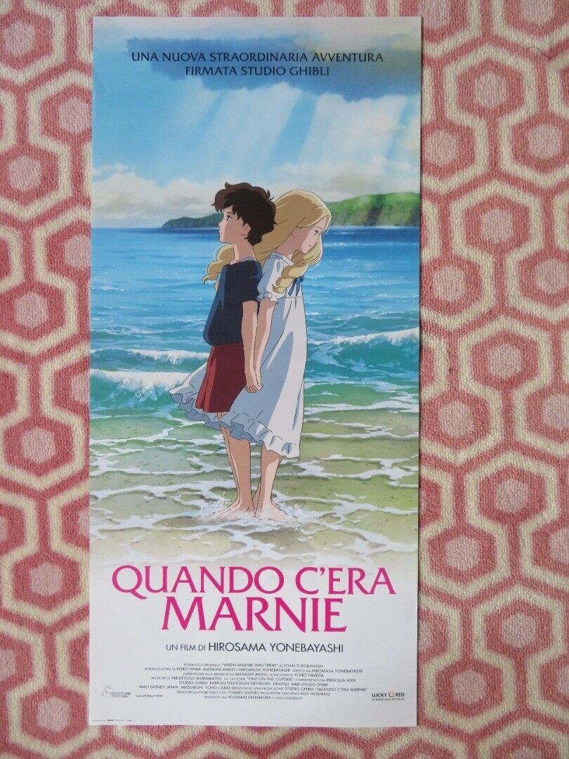 QUANDO C'ERA MARNIE ITALIAN LOCANDINA (27"x12.5") POSTER DISNEY 2014 Movie posters