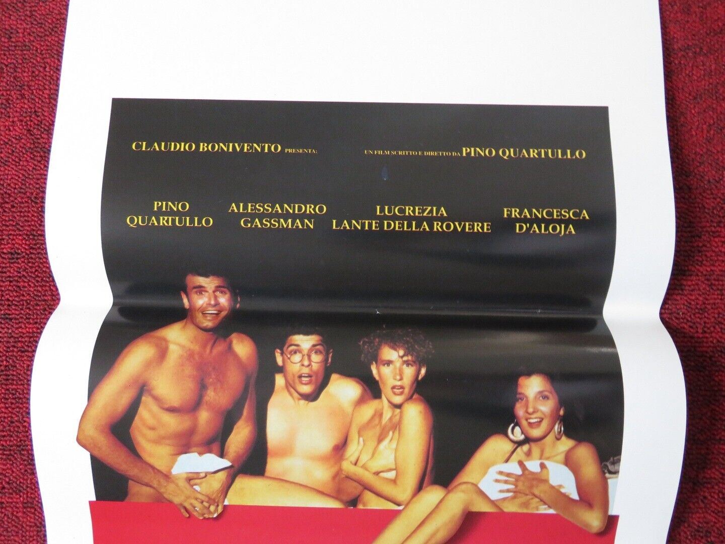QUANDO ERAVAMO REPRESSI ITALIAN LOCANDINA (27.5"x13") POSTER A GASSMAN 1992 Movie posters