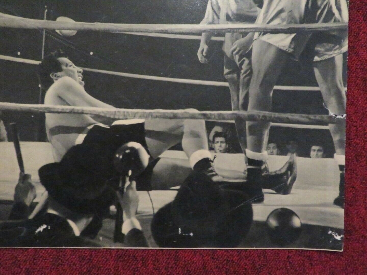 QUANDO LA BESTIA / MONKEY ON MY BACK ITALIAN FOTOBUSTA POSTER CAMERON MITCHELL Movie posters