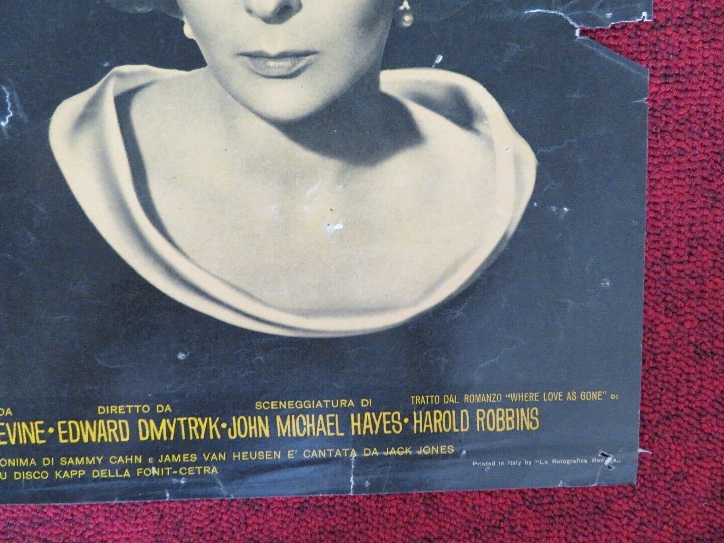 QUANDO L'AMORE SE N'E ANDATO / WHERE LOVE HAS GONE - A ITALIAN FOTOBUSTA POSTER - Rendezvous Cinema