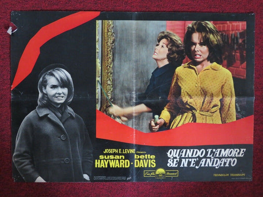 QUANDO L'AMORE SE N'E ANDATO / WHERE LOVE HAS GONE - B ITALIAN FOTOBUSTA POSTER - Rendezvous Cinema