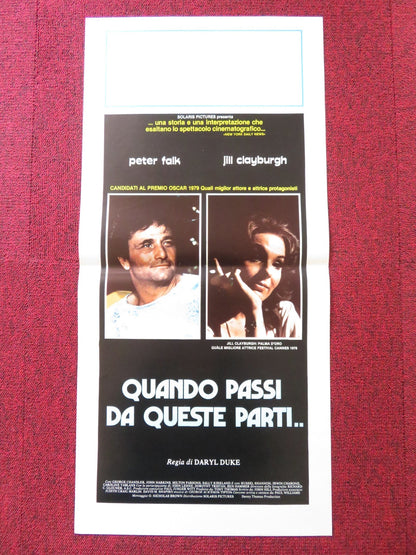 QUANDO PASSI DA QUESTE PARTI ITALIAN LOCANDINA POSTER PETER FALK 1976 Rendezvous Cinema Movie posters