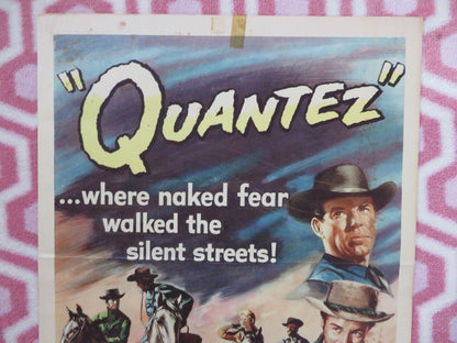 QUANTEZ US INSERT (14"x 36") POSTER FRED MACMURRAY DOROTHY MALONE 1957 Movie posters