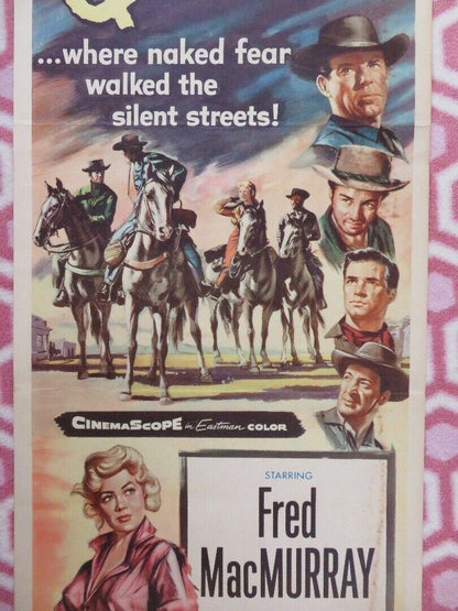 QUANTEZ US INSERT (14"x 36") POSTER FRED MACMURRAY DOROTHY MALONE 1957 Movie posters