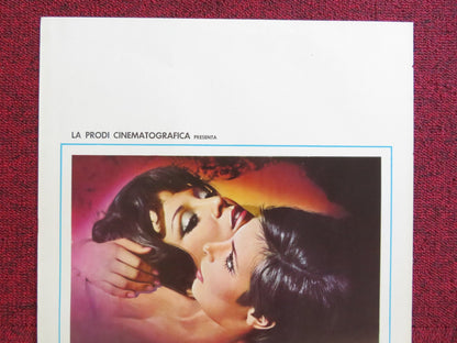 QUARTA PARETE ITALIAN LOCANDINA POSTER PETER LAWFORD FRANCOISE PREVOST 1969 Rendezvous Cinema Movie posters