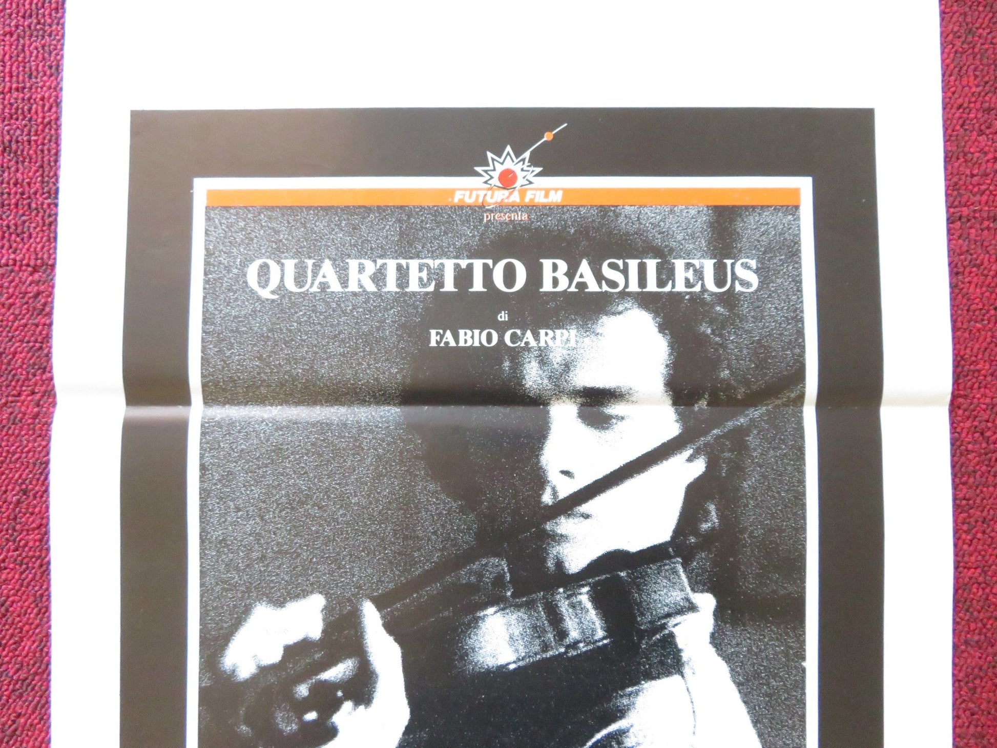 QUARTETTO BASILEUS ITALIAN LOCANDINA POSTER HECTOR ALTERIO OMERO ANTONUTTI 1982 Rendezvous Cinema Movie posters