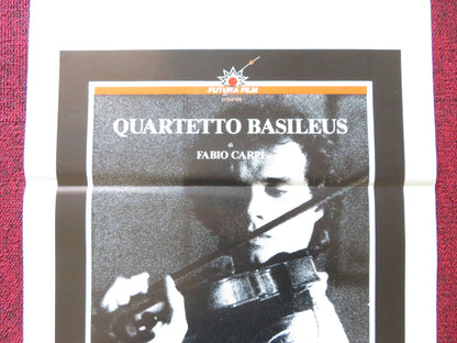 QUARTETTO BASILEUS ITALIAN LOCANDINA POSTER HECTOR ALTERIO OMERO ANTONUTTI 1982 Rendezvous Cinema Movie posters