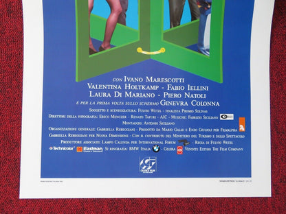 QUATTRO FIGLI UNICI ITALIAN LOCANDINA (27.5"x13") POSTER ROBERTO CITRAN 1992 - Rendezvous Cinema