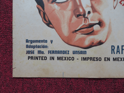 QUE HAREMOS CON PAPA FOLDED MEXICAN POSTER ALICIA BONET CESAR COSTA 1966 Rendezvous Cinema Movie posters
