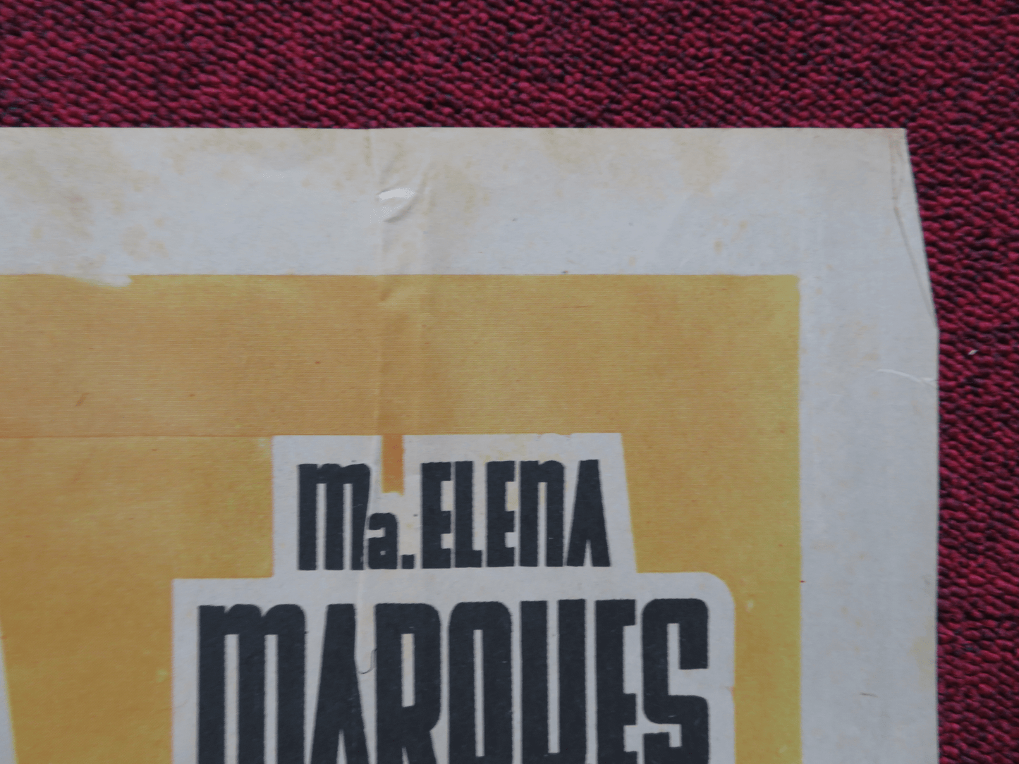 QUE HAREMOS CON PAPA FOLDED MEXICAN POSTER ALICIA BONET CESAR COSTA 1966 Rendezvous Cinema Movie posters