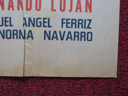 QUE HAREMOS CON PAPA FOLDED MEXICAN POSTER ALICIA BONET CESAR COSTA 1966 Rendezvous Cinema Movie posters