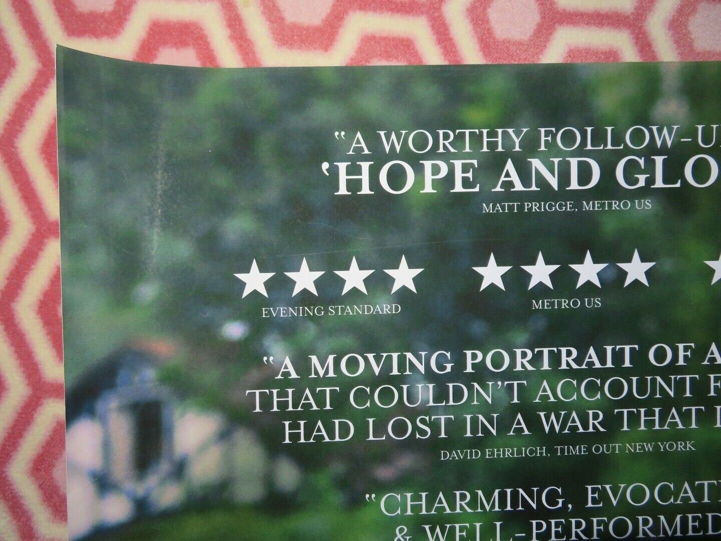 QUEEN & COUNTRY QUAD (30"x 40") ROLLED POSTER CALEB LANDRY JONES RICHARD E.GRANT Movie posters