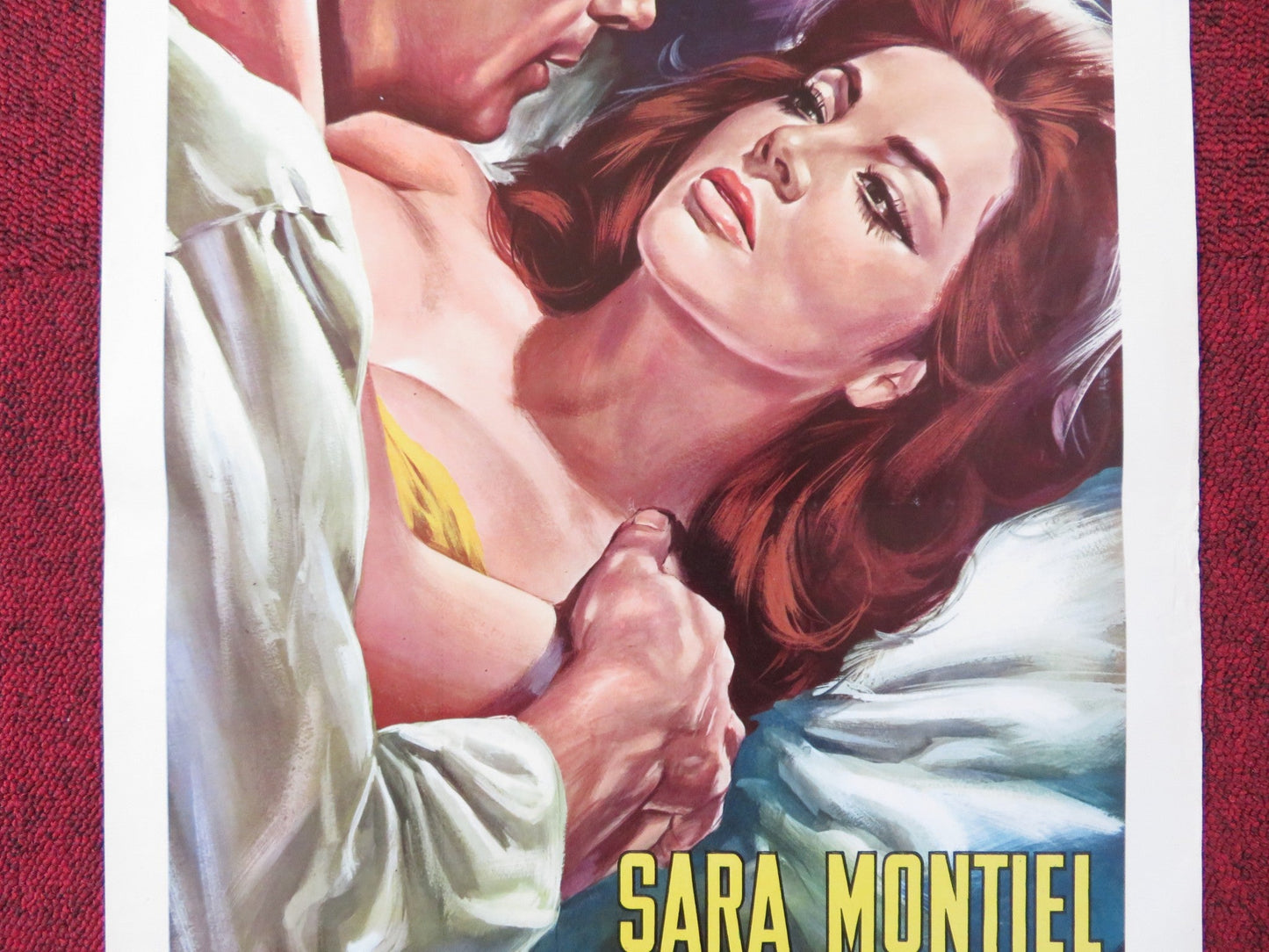 QUEL NOSTRO GRANDE AMORE ITALIAN LOCANDINA POSTER SARA MONTIEL1966 Rendezvous Cinema Movie posters