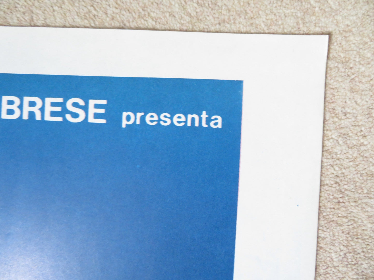 QUEL RAGAZZO DELLA CURVA B ITALIAN 2 FOGLIO POSTER NINO D'ANGELO 1987 Rendezvous Cinema Movie posters