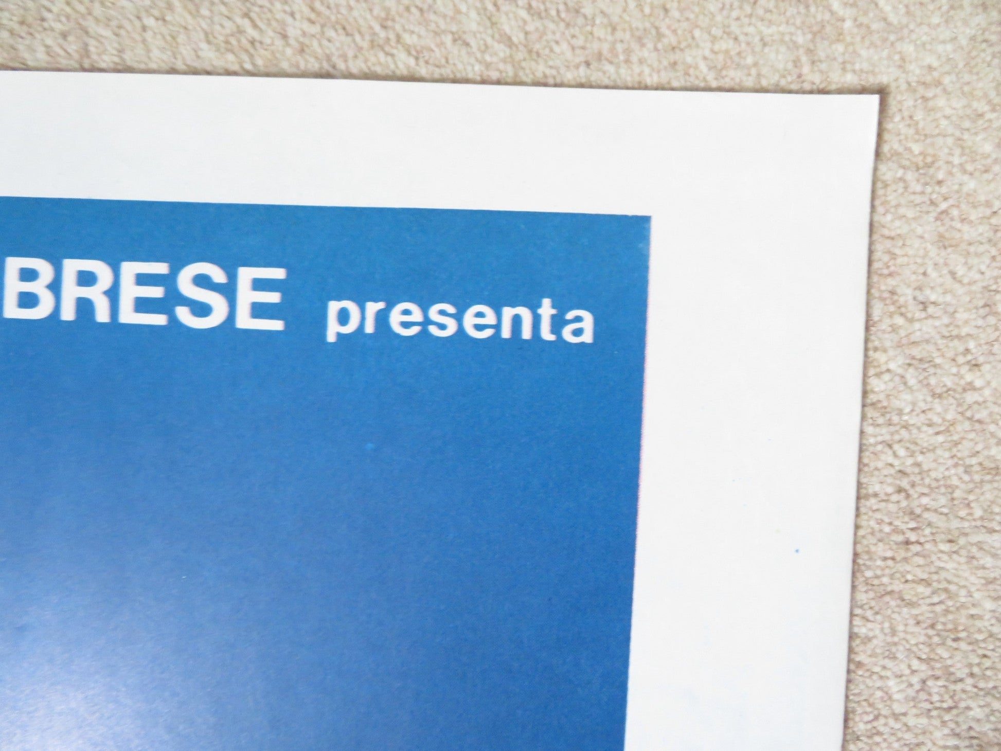 QUEL RAGAZZO DELLA CURVA B ITALIAN 2 FOGLIO POSTER NINO D'ANGELO 1987 Rendezvous Cinema Movie posters