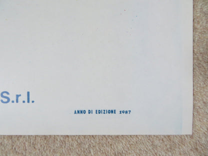 QUEL RAGAZZO DELLA CURVA B ITALIAN 2 FOGLIO POSTER NINO D'ANGELO 1987 Rendezvous Cinema Movie posters