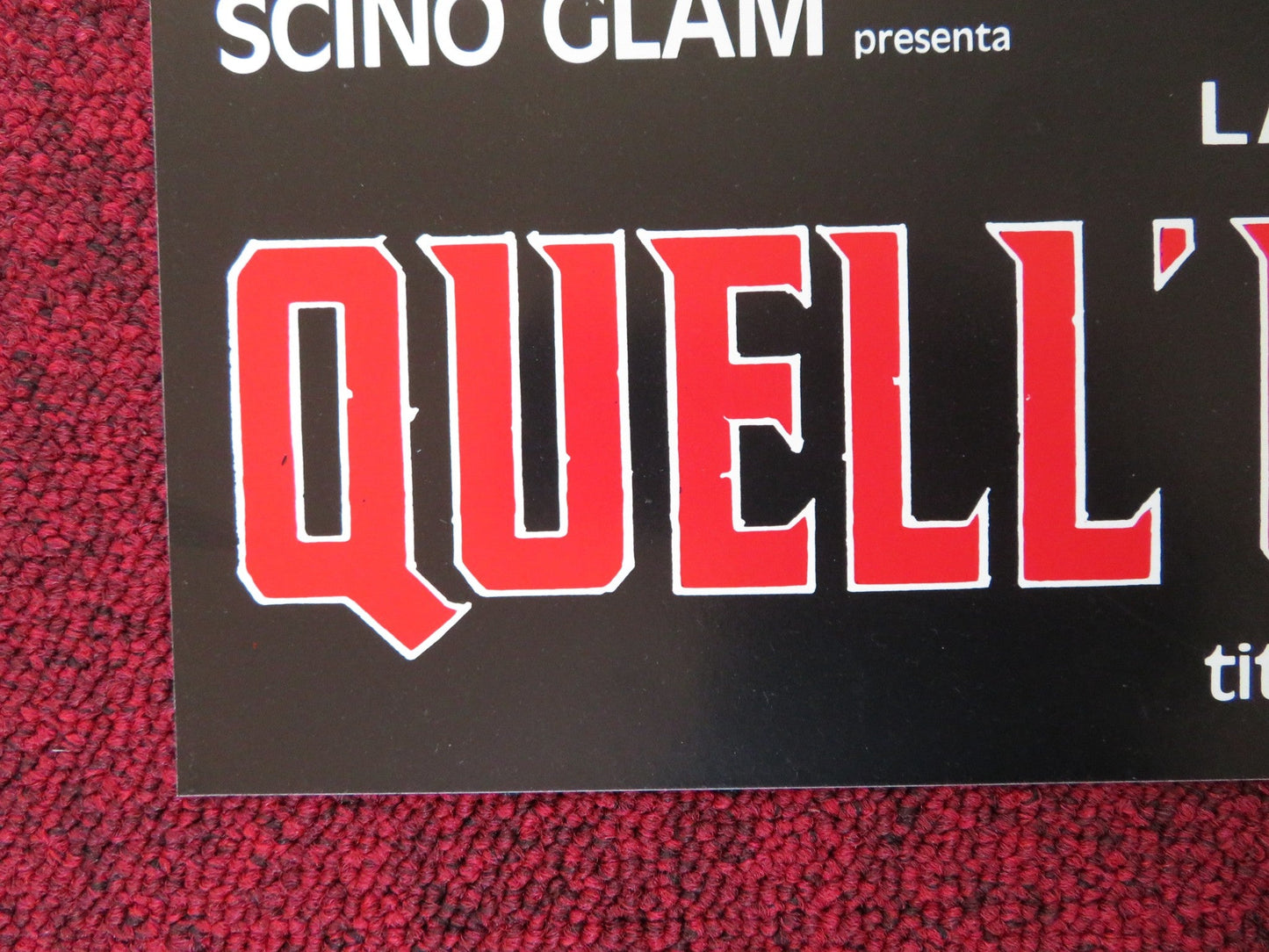 QUELL 'ULTIMO GIORNO - A ITALIAN FOTOBUSTA POSTER ROLAN BYROV IOSIF RYKLIN 1986 Rendezvous Cinema Movie posters