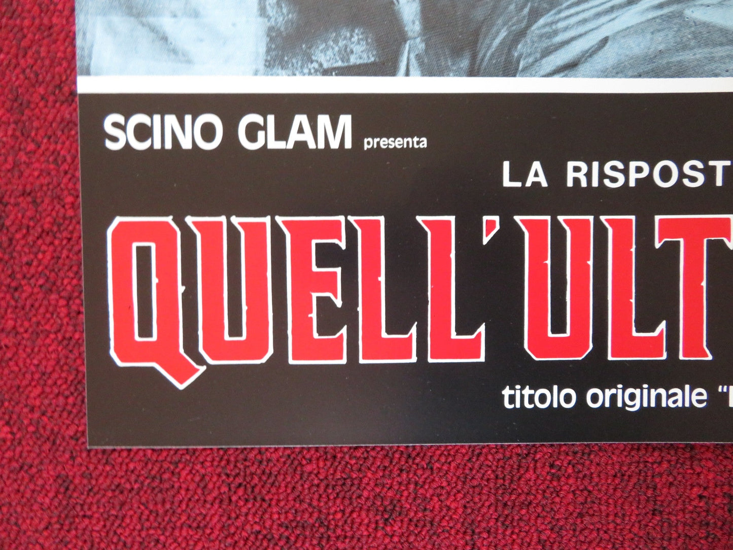 QUELL 'ULTIMO GIORNO - F ITALIAN FOTOBUSTA POSTER ROLAN BYROV IOSIF RYKLIN 1986 Rendezvous Cinema Movie posters