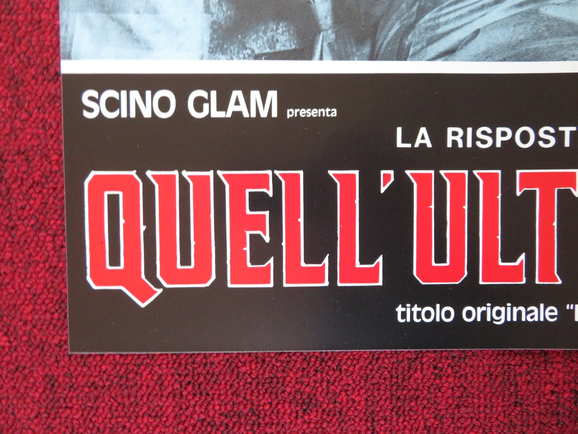 QUELL 'ULTIMO GIORNO - F ITALIAN FOTOBUSTA POSTER ROLAN BYROV IOSIF RYKLIN 1986 Rendezvous Cinema Movie posters