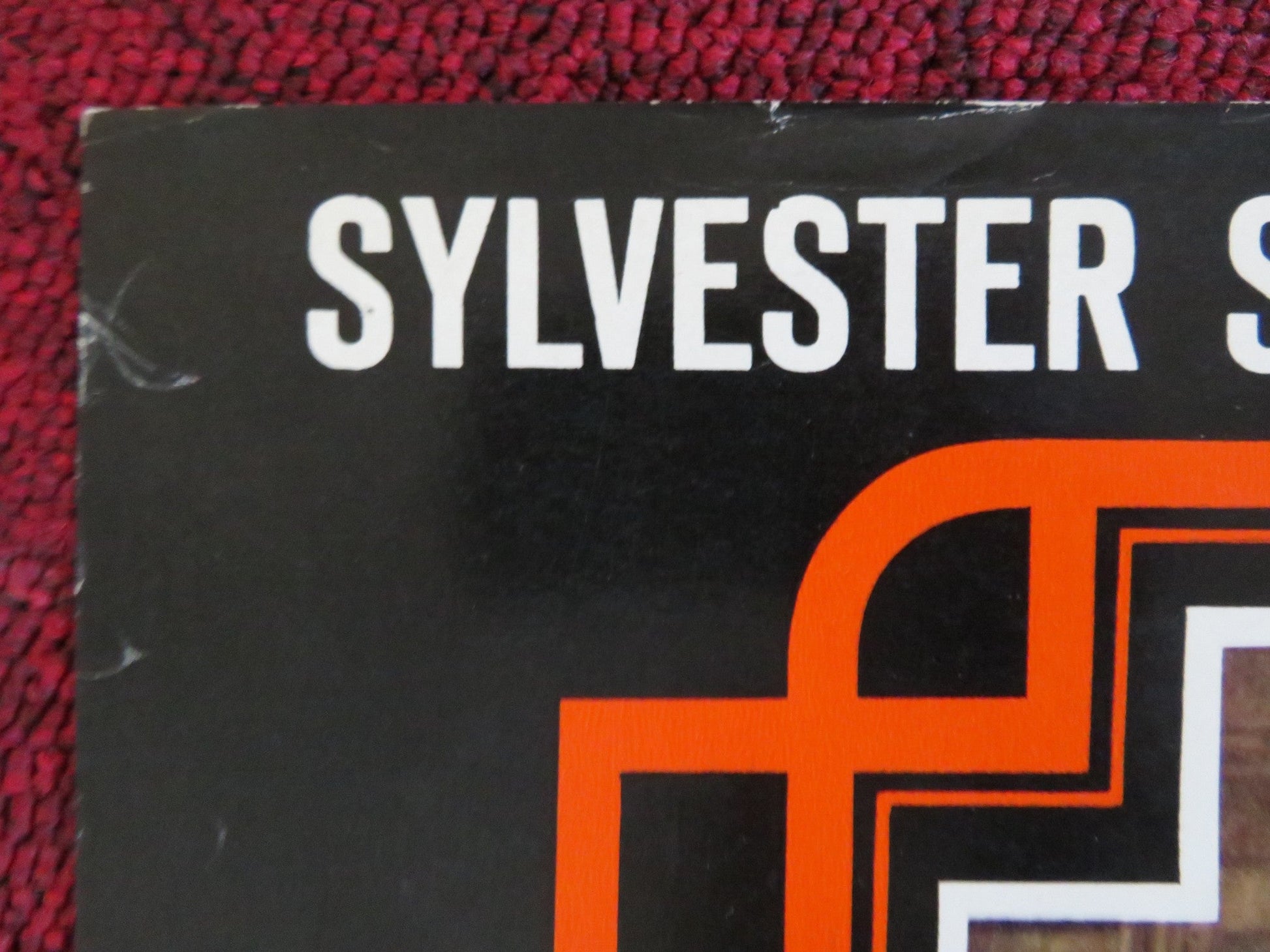 QUELLA SPORCA ULTIMA NOTTE ITALIAN FOTOBUSTA POSTER S. STALLONE GAZZA 1977 Rendezvous Cinema Movie posters