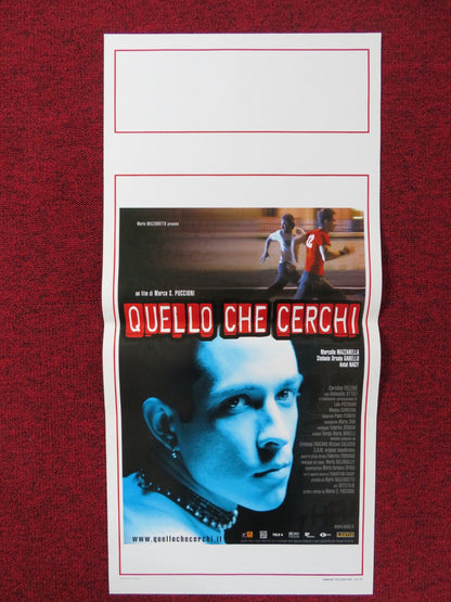 QUELLO CHE CERCHI ITALIAN LOCANDINA POSTER MARCELLO MAZZARELLA STEFANIA 2002 Rendezvous Cinema Movie posters