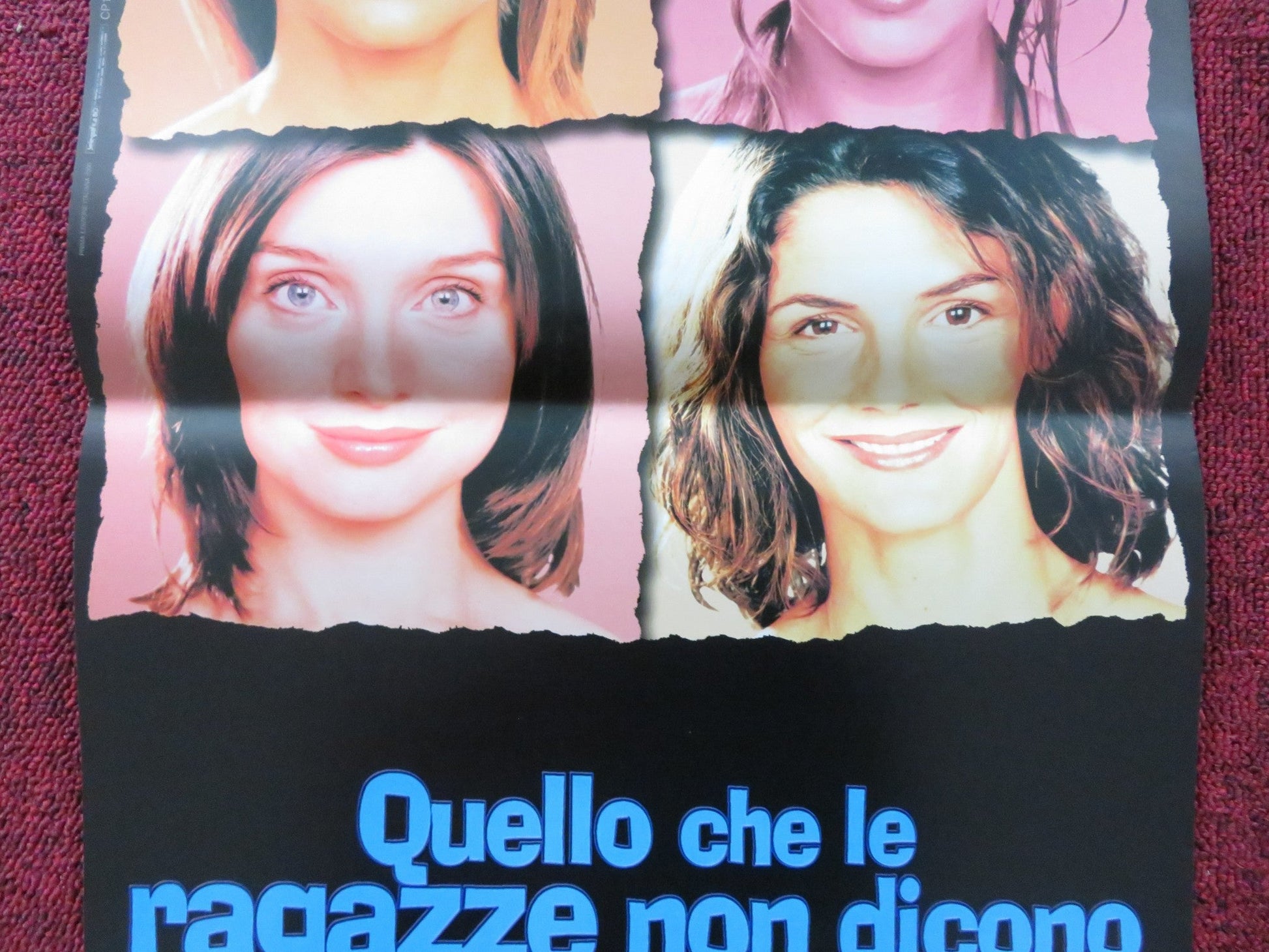 QUELLO CHE LE RAGAZZE NON DICONO ITALIAN LOCANDINA POSTER IRENE FERRI 2000 Rendezvous Cinema Movie posters