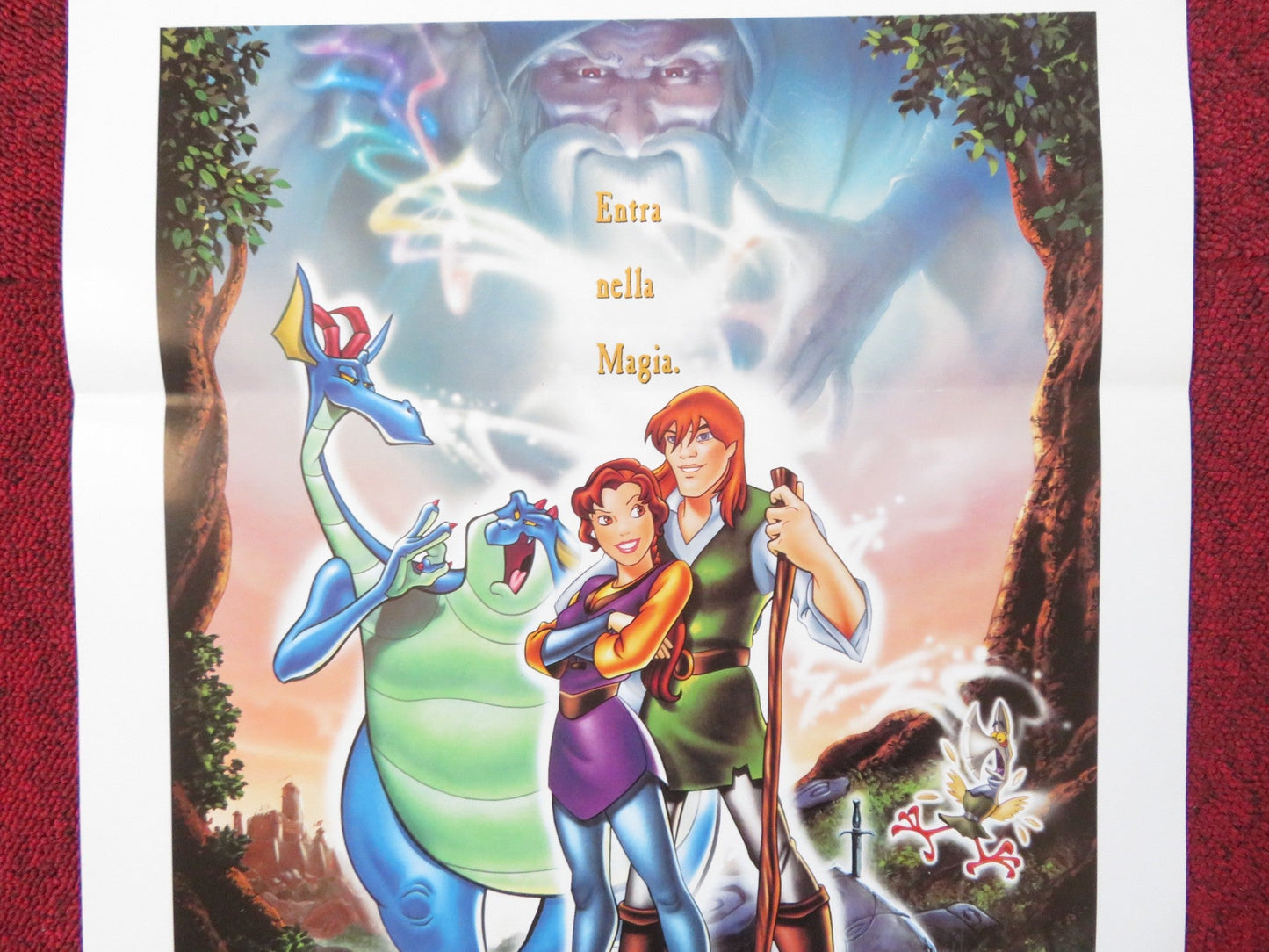 QUEST FOR CAMELOT ITALIAN LOCANDINA POSTER JESSALYN GILSIG GARY OLDMAN 1998 Rendezvous Cinema Movie posters