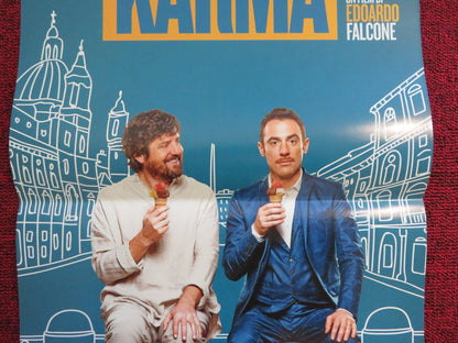 QUESTIONE DI KARMA ITALIAN LOCANDINA POSTER ELIO GERMANO FABIO DE LUIGI 2017 Rendezvous Cinema Movie posters