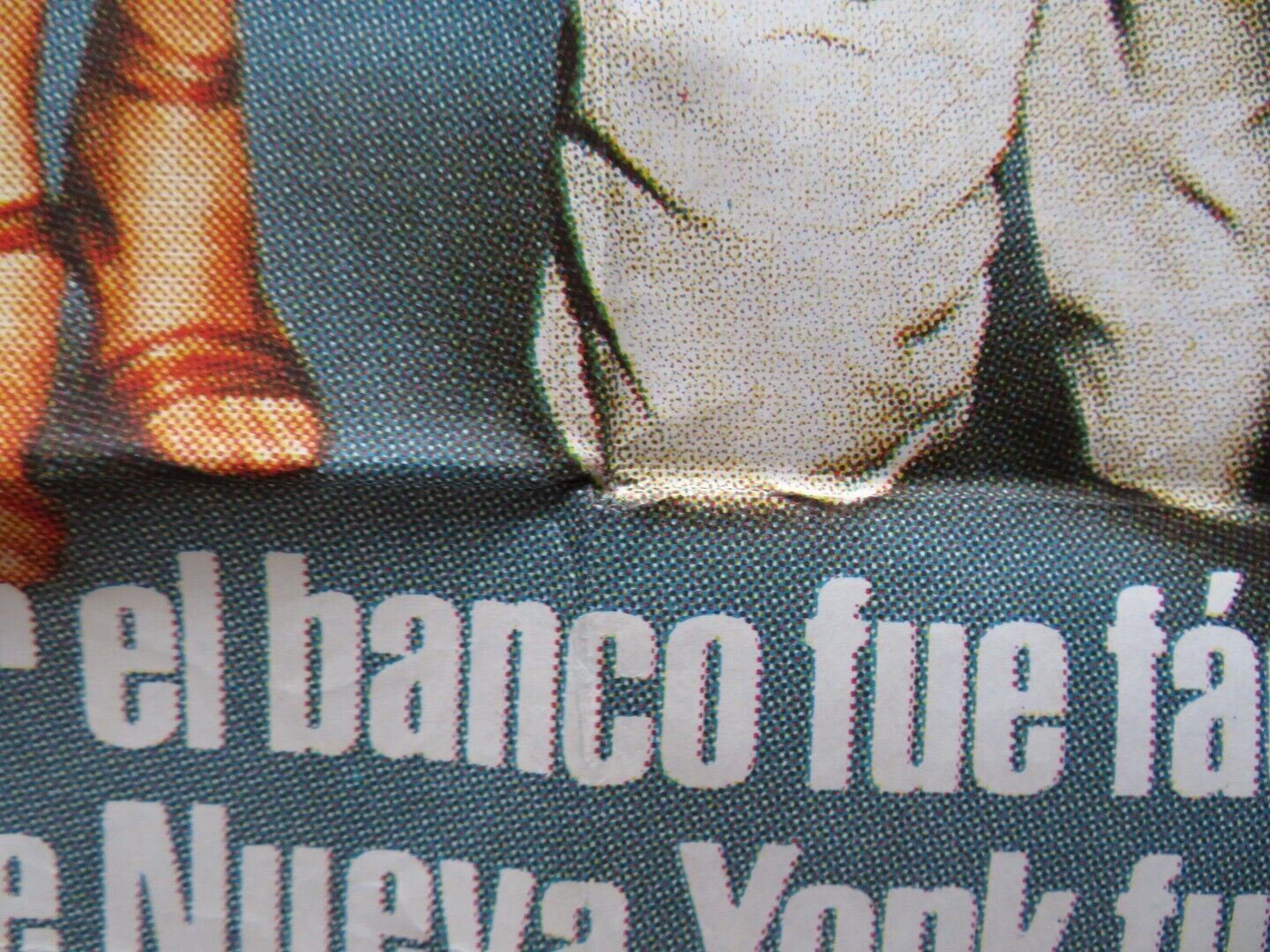 QUICK CHANGE FOLDED ARGENTINA POSTER BILL MURRAY GEENA DAVIS 1990 - Rendezvous Cinema