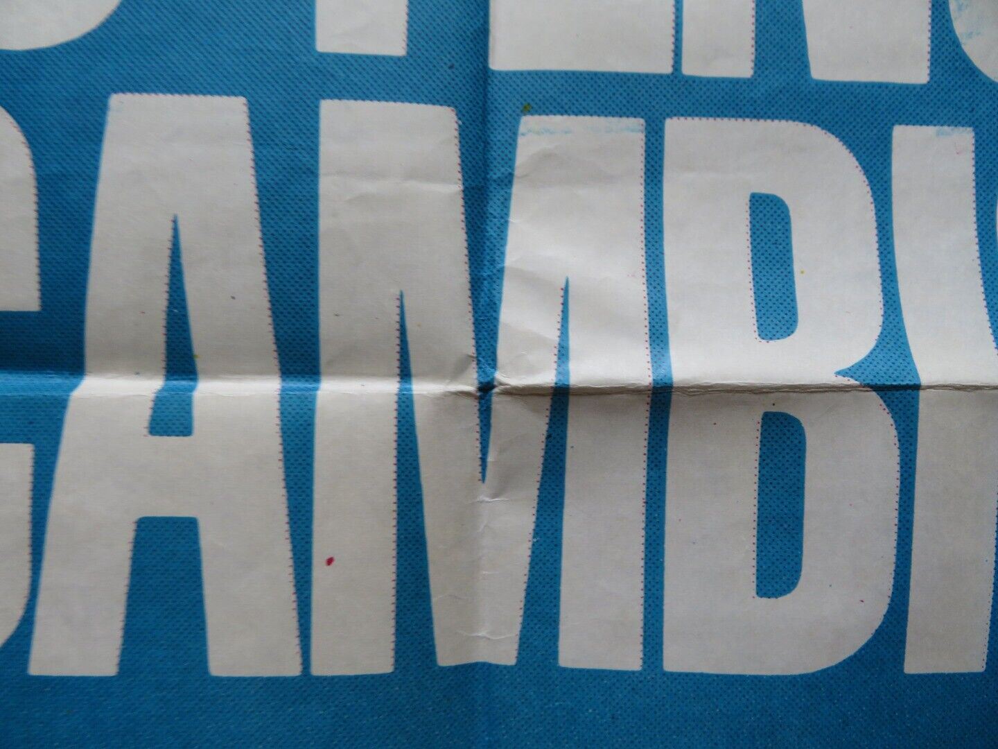 QUICK CHANGE FOLDED ARGENTINA POSTER BILL MURRAY GEENA DAVIS 1990 - Rendezvous Cinema