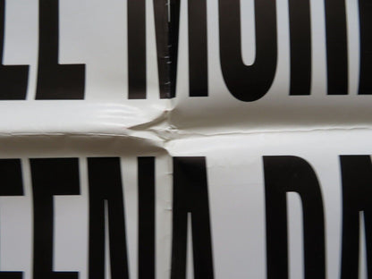 QUICK CHANGE FOLDED US ONE SHEET POSTER BILL MURRAY GEENA DAVIS 1990 Movie posters