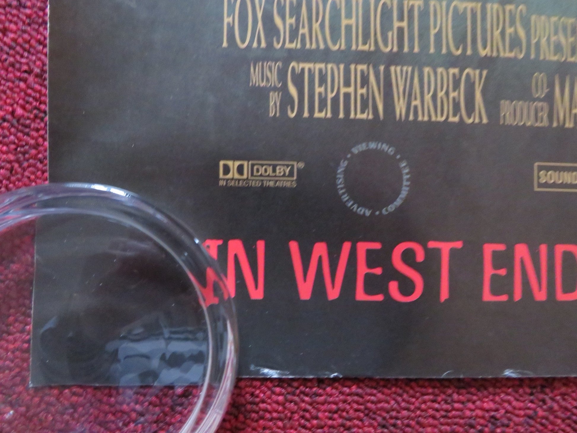 QUILLS UK QUAD (30"x 40") ROLLED POSTER GEOFFREY RUSH KATE WINSLET 2000 Rendezvous Cinema Movie posters