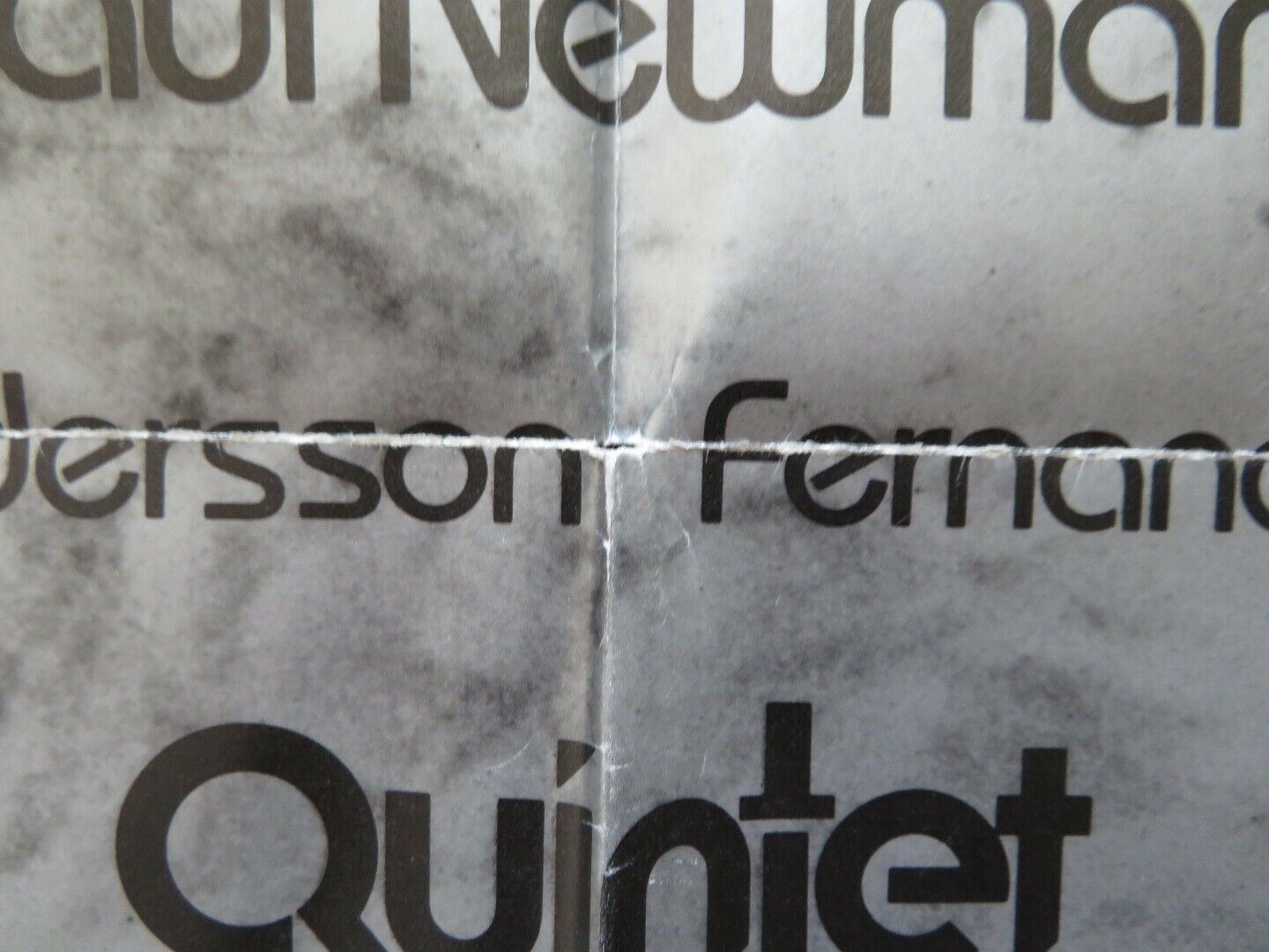 QUINTET FOLDED US ONE SHEET POSTER PAUL NEWMAN VITTORIO GASSMAN 1979 Movie posters