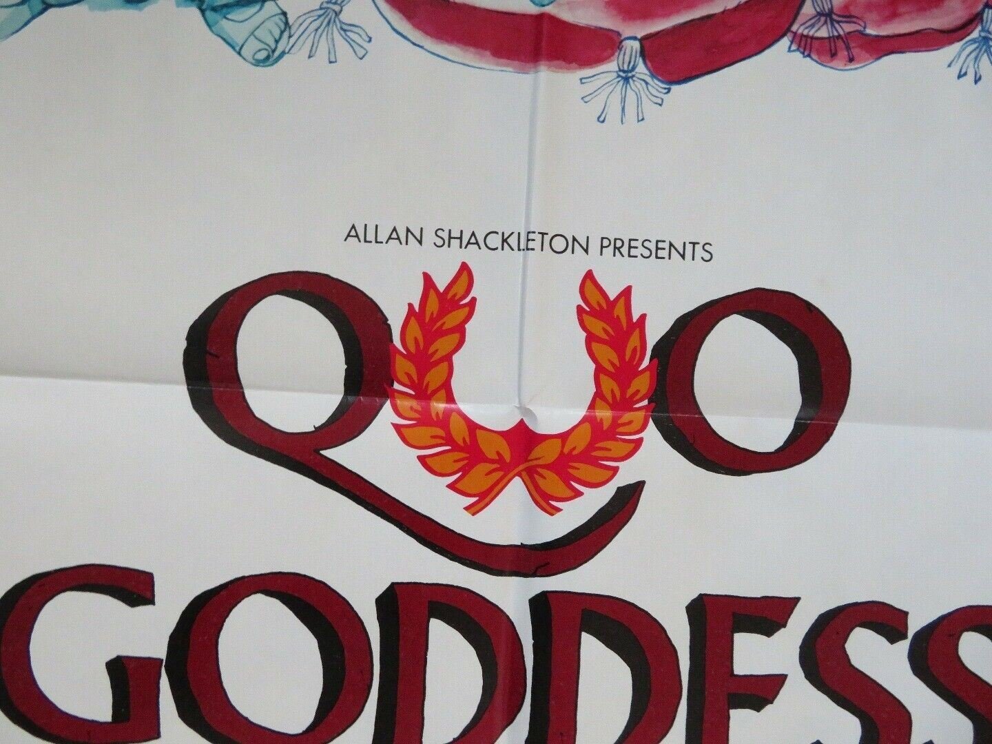 QUO GODDESS Helen, Yes... Helen of Troy US ONE SHEET POSTER DON BACKY 1973 Movie posters