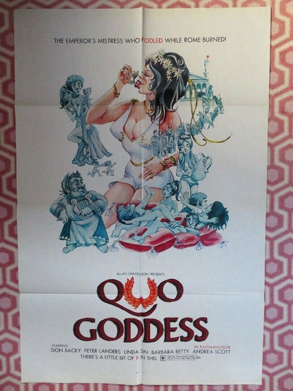 QUO GODDESS Helen, Yes... Helen of Troy US ONE SHEET POSTER DON BACKY 1973 Movie posters