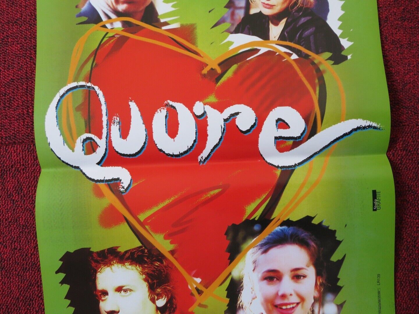 QUORE ITALIAN LOCANDINA (25"x12.5") POSTER M NOONAN C SIGNORI 2002 Movie posters