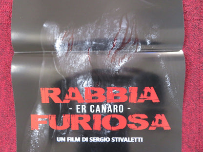RABBIA FURIOSA - ER CANARO ITALIAN LOCANDINA POSTER RICCARDO DE FILIPPIS 2018 Rendezvous Cinema Movie posters