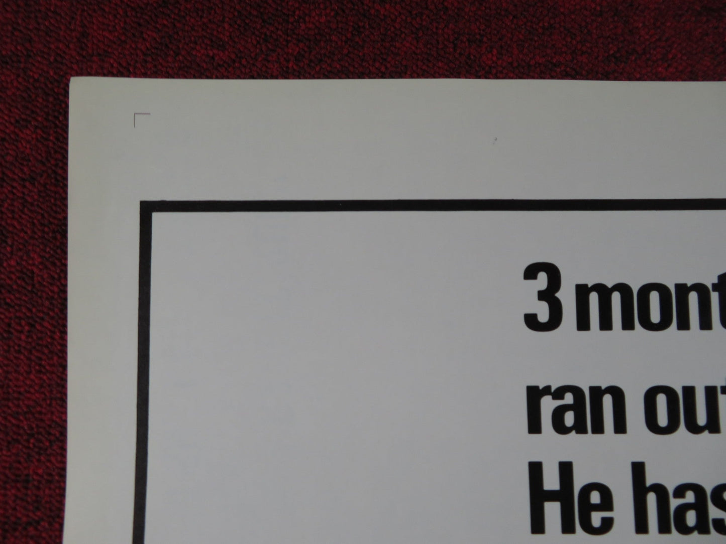 RABBIT, RUN FOLDED US ONE SHEET POSTER JAMES CAAN ANJANETTE COMER 1970 Rendezvous Cinema Movie posters