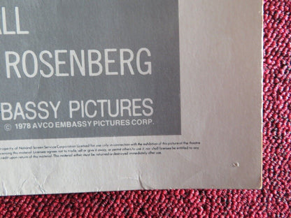 RABBIT TEST US HALF SHEET (22"x 28") POSTER JOAN RIVRES BILLY CRYSTAL 1978 Movie posters