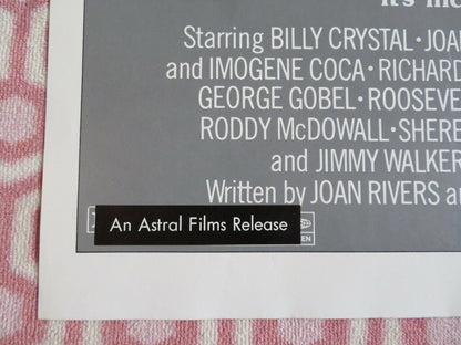 RABBIT TEST US ONE SHEET POSTER JOAN RIVERS BILLY CRYSTAL 1978 Movie posters