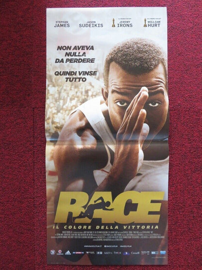 RACE ITALIAN LOCANDINA (27.5"x12.5") POSTER STEPHAN JAMES 2016 - Rendezvous Cinema